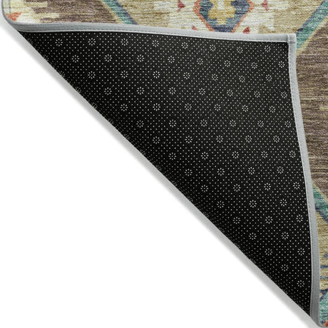 Addison Chantille ACN2210 Moroccan Machine Made Transitional Khaki Rug