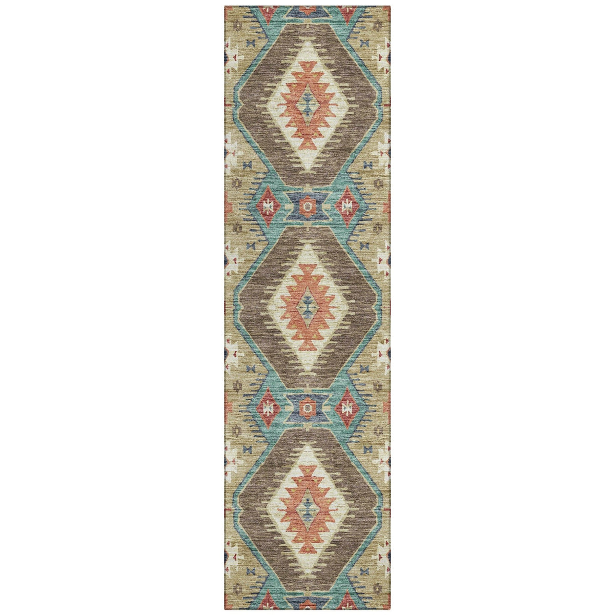 Addison Chantille ACN2210 Moroccan Machine Made Transitional Khaki Rug