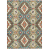Addison Chantille ACN2210 Moroccan Machine Made Transitional Khaki Rug
