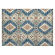 Addison Chantille ACN2210 Moroccan Machine Made Transitional Navy Rug