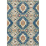 Addison Chantille ACN2210 Moroccan Machine Made Transitional Navy Rug
