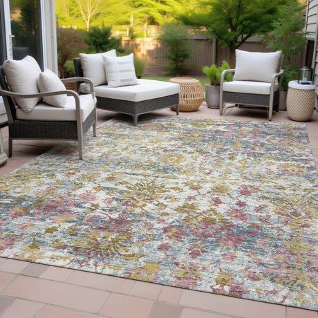 Addison Chantille ACN2211 Modern Machine Made Transitional Wheat Rug