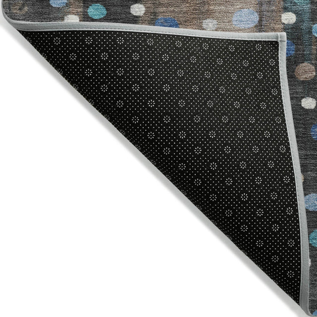 Addison Chantille ACN2213 Geometric Machine Made Transitional Taupe Rug