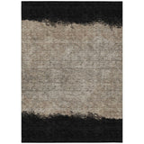 Addison Chantille ACN2214 Stripes Machine Made Transitional Black Rug
