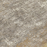 Addison Chantille ACN2214 Stripes Machine Made Transitional Gold Rug