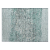 Addison Chantille ACN2214 Stripes Machine Made Transitional Teal Rug