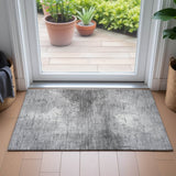 Addison Chantille ACN2215 Geometric Machine Made Transitional Gray Rug
