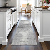 Addison Chantille ACN2215 Geometric Machine Made Transitional Gray Rug