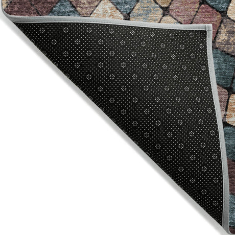 Addison Chantille ACN2216 Geometric Machine Made Transitional Copper Rug