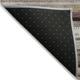 Addison Chantille ACN2218 Stripes Machine Made Transitional Brown Rug