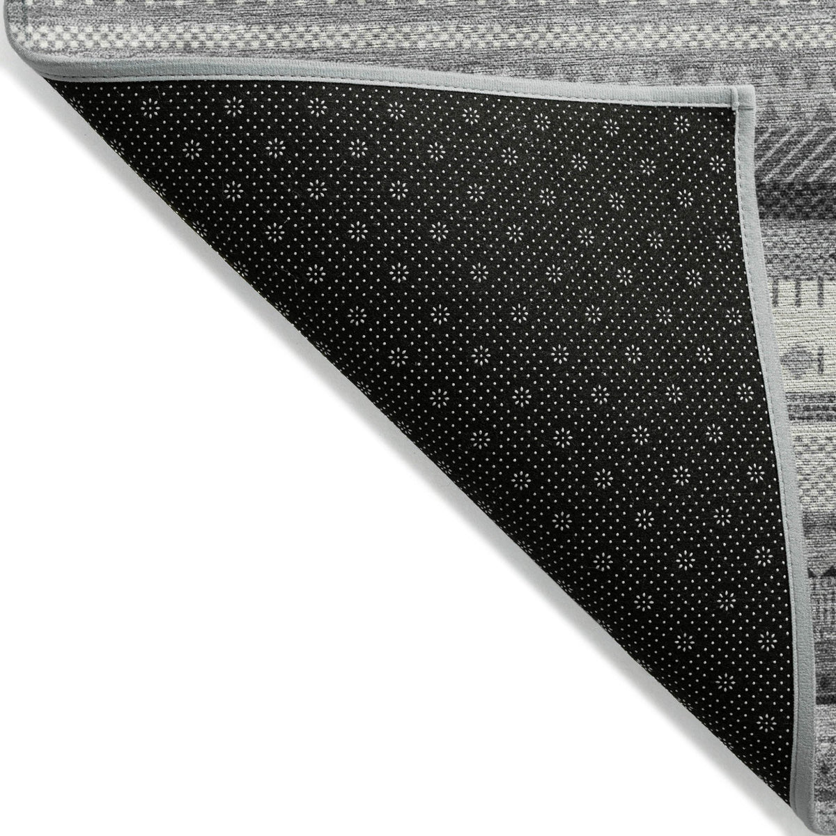 Addison Chantille ACN2218 Stripes Machine Made Transitional Gray Rug