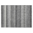 Addison Chantille ACN2218 Stripes Machine Made Transitional Gray Rug