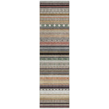 Addison Chantille ACN2218 Stripes Machine Made Transitional Khaki Rug
