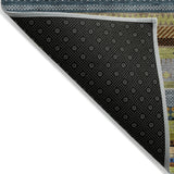 Addison Chantille ACN2218 Stripes Machine Made Transitional Olive Rug