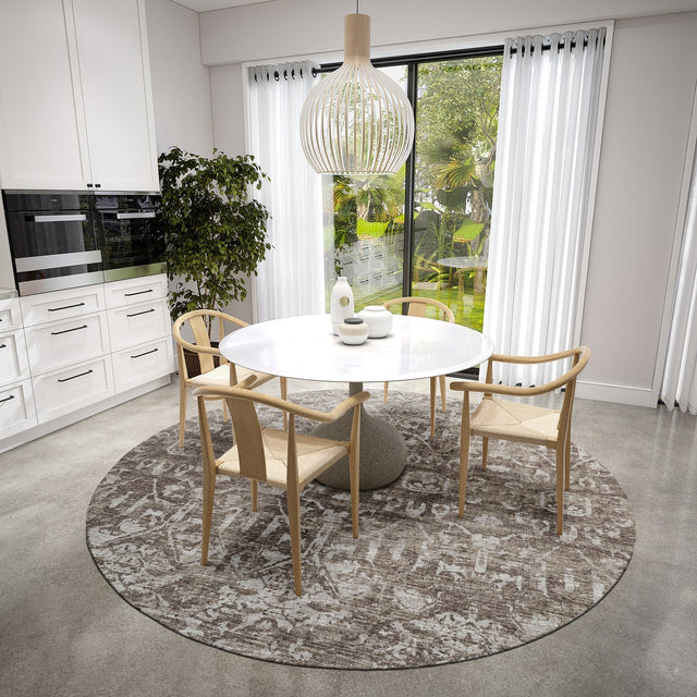 Dalyn Aberdeen AB1 Fudge Rug shown in a room