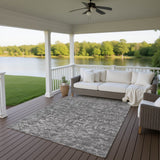 Dalyn Aberdeen AB1 Graphite Rug outdoor lifestyle image