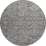 Dalyn Aberdeen AB1 Graphite Rug round rug