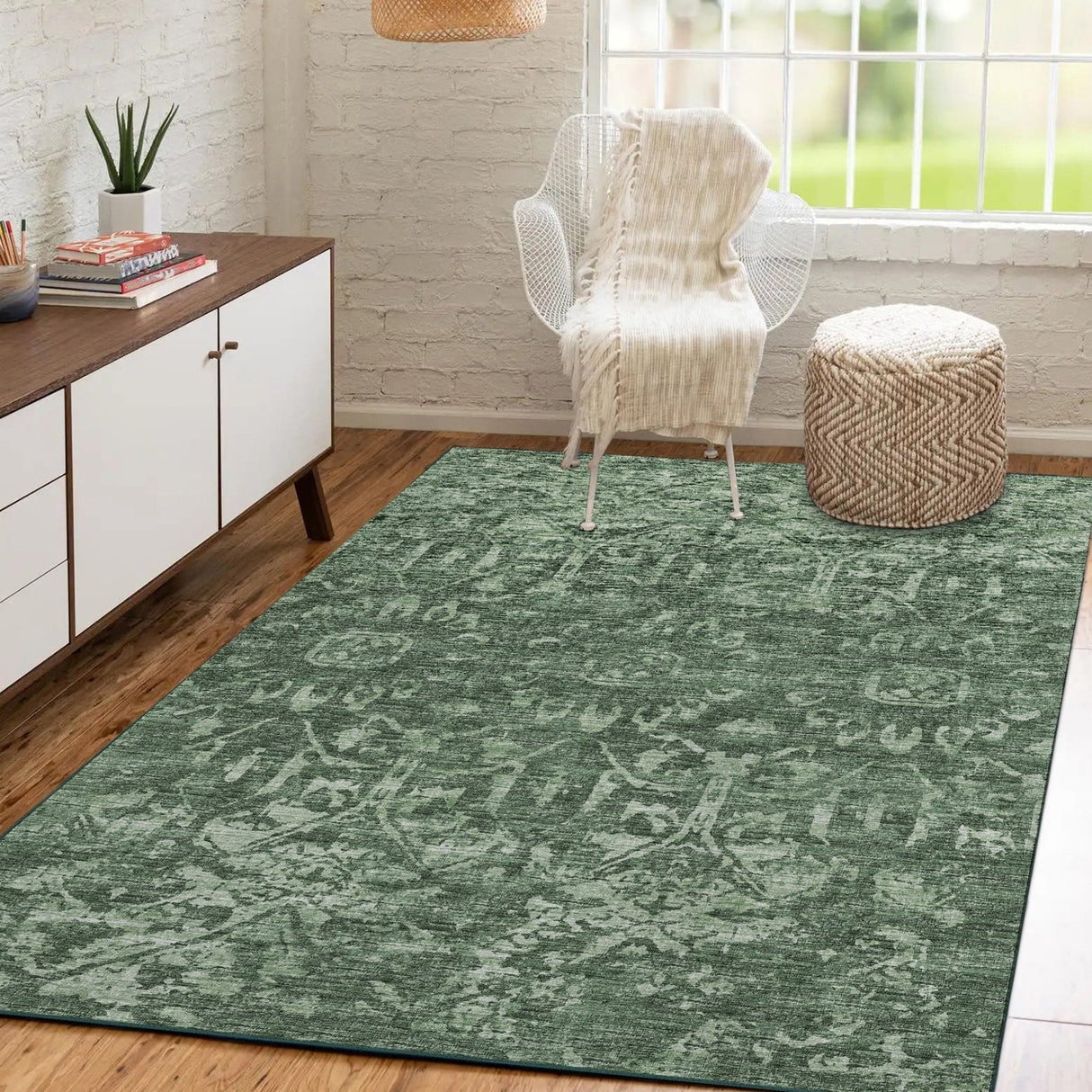 Dalyn Aberdeen AB1 Irish Rug shown in a room