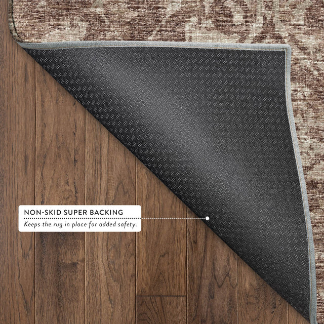 Dalyn Aberdeen AB1 Mink Rug backing detail