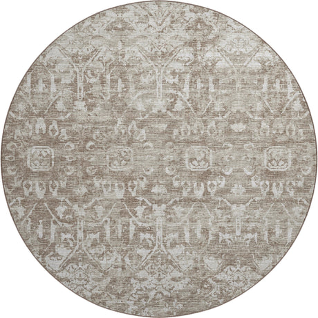 Dalyn Aberdeen AB1 Mushroom Rug round rug