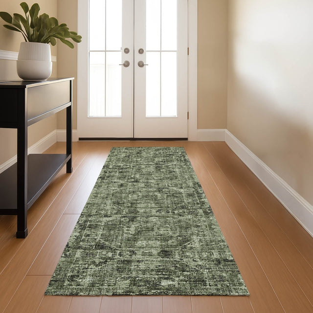 Dalyn Aberdeen AB2 Cactus Rug shown in a room