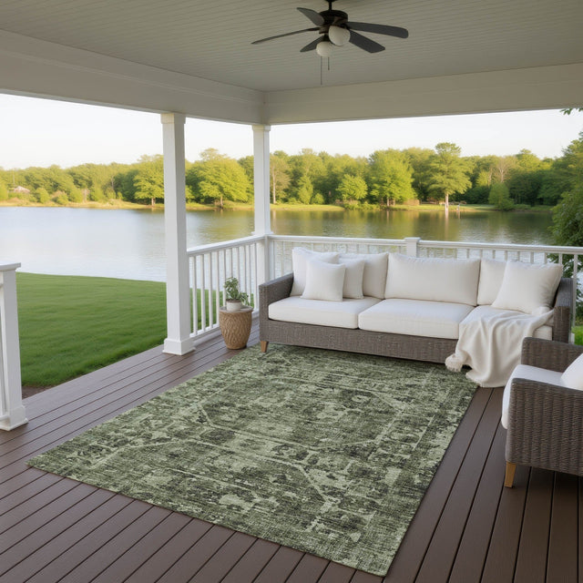 Dalyn Aberdeen AB2 Cactus Rug outdoor lifestyle image
