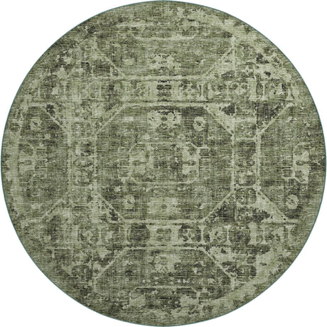 Dalyn Aberdeen AB2 Cactus Rug round rug