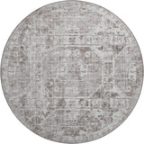 Dalyn Aberdeen AB2 Coffee Rug round rug