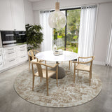 Dalyn Aberdeen AB2 Driftwood Rug shown in a room