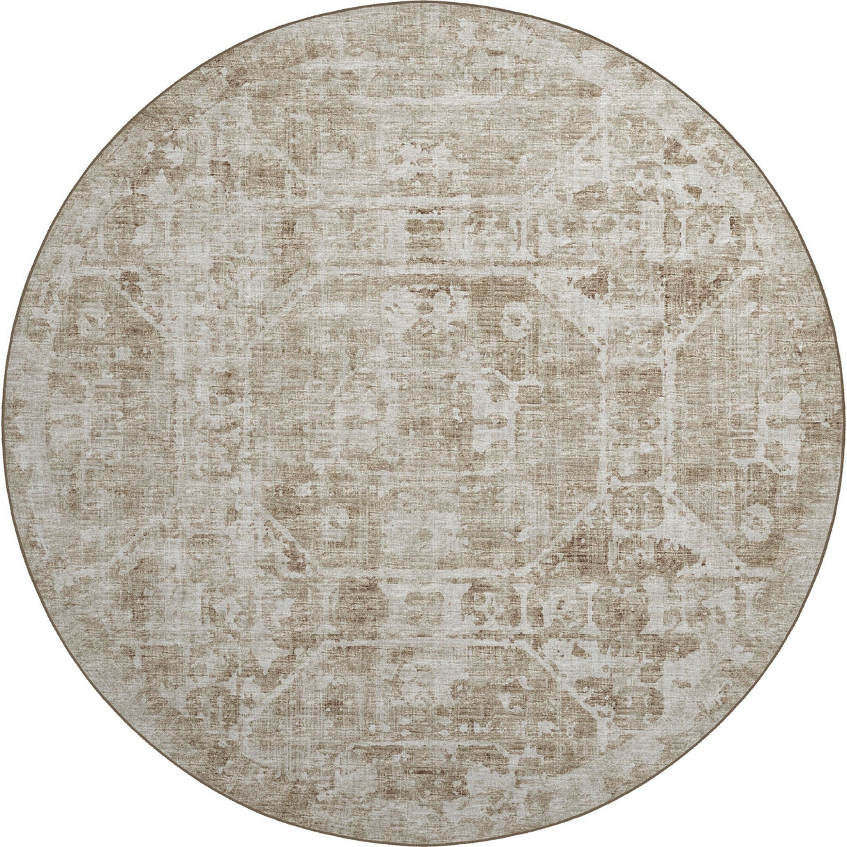Dalyn Aberdeen AB2 Driftwood Rug round rug