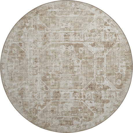 Dalyn Aberdeen AB2 Driftwood Rug round rug