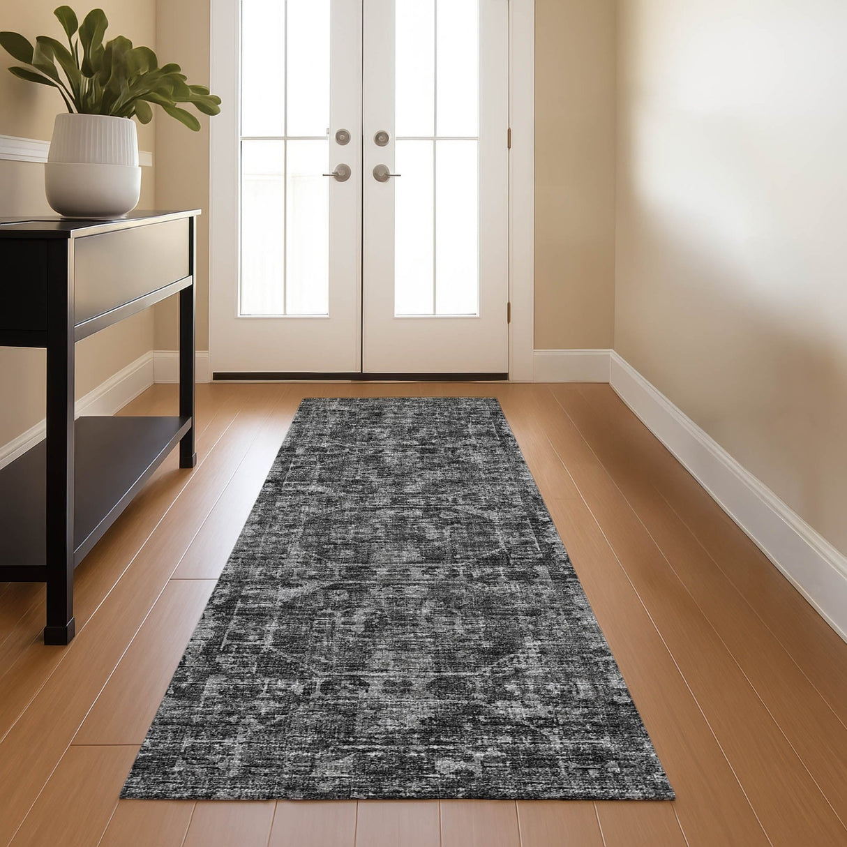 Dalyn Aberdeen AB2 Midnight Rug shown in a room