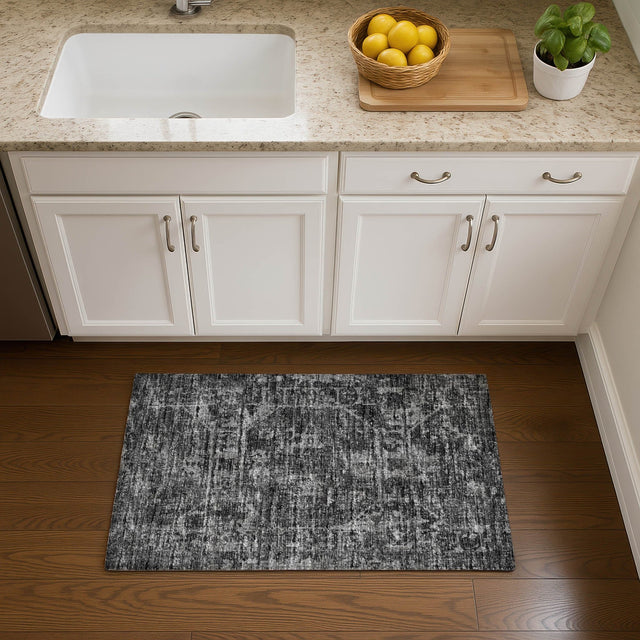 Dalyn Aberdeen AB2 Midnight Rug shown in a room