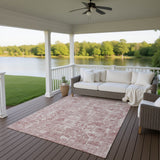 Dalyn Aberdeen AB2 Rose Rug outdoor lifestyle image
