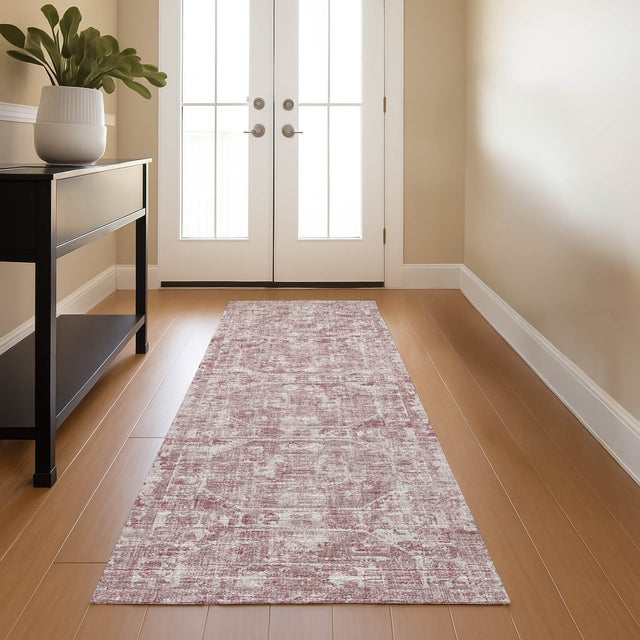 Dalyn Aberdeen AB2 Rose Rug shown in a room