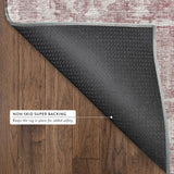 Dalyn Aberdeen AB2 Rose Rug backing detail
