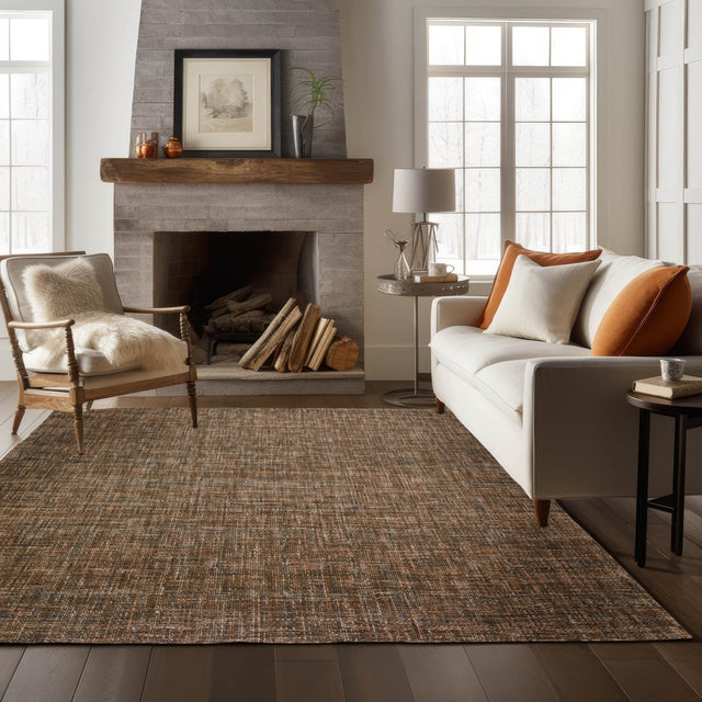 Dalyn Abruzzo AZ1 Hand Loomed Casual Brown Rug