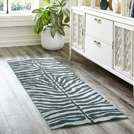 Dalyn Akina AK1 Flannel Rug shown in a room