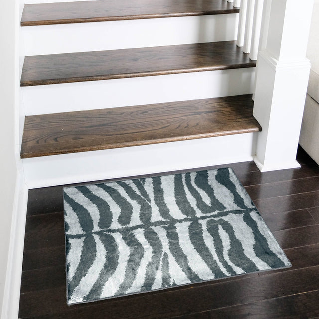 Dalyn Akina AK1 Flannel Rug shown in a room