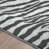 Dalyn Akina AK1 Flannel Rug finished edge detail