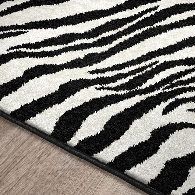 Dalyn Akina AK1 Ivory Rug finished edge detail