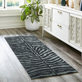Dalyn Akina AK1 Midnight Rug shown in a room