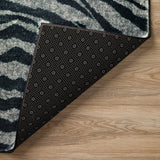 Dalyn Akina AK1 Midnight Rug backing detail