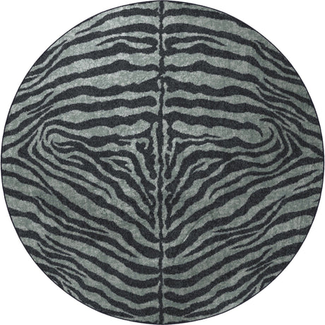 Dalyn Akina AK1 Midnight Rug round rug