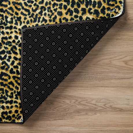 Dalyn Akina AK2 Gold Rug backing detail