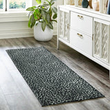 Dalyn Akina AK2 Midnight Rug shown in a room