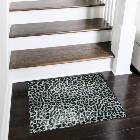 Dalyn Akina AK2 Midnight Rug shown in a room
