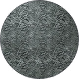 Dalyn Akina AK2 Midnight Rug round rug