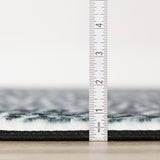 Dalyn Akina AK2 Midnight Rug pile height detail