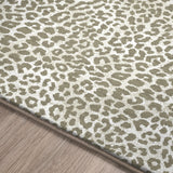 Dalyn Akina AK2 Stone Rug finished edge detail
